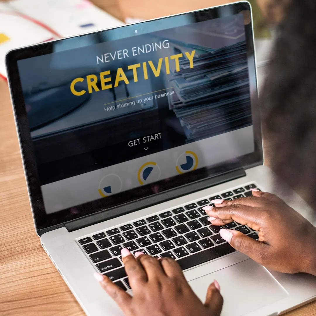 Website Designers in Uganda designing creative website front end