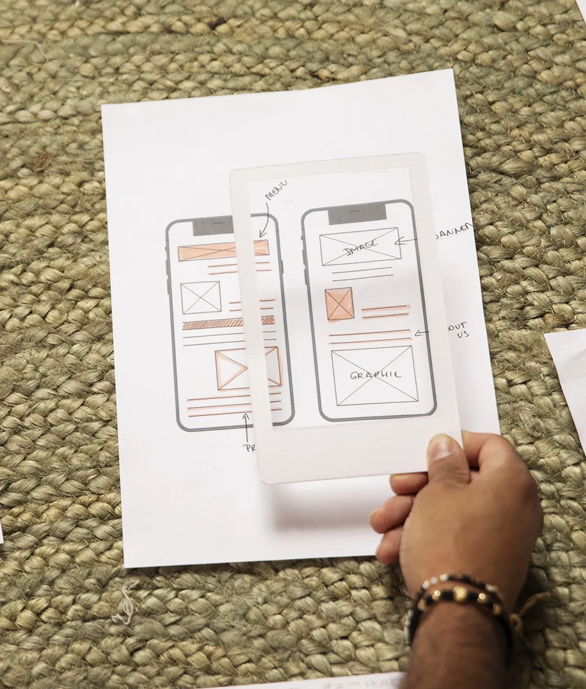 Mobile App Developer in Kampala, Uganda providing first Steps in UI/UX Wireframing